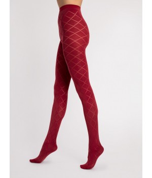 Жіночі колготки з узором fiore fusil 40 den