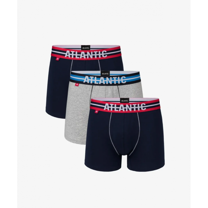 Труси шорти чоловічі боксери Atlantic 3SMH-001
