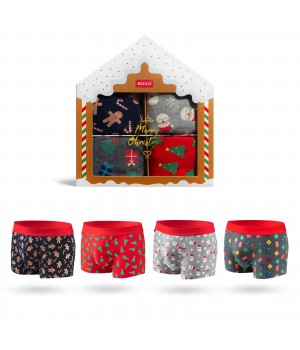 Чоловічий подарунковий набір трусів Soxo Merry Christmas