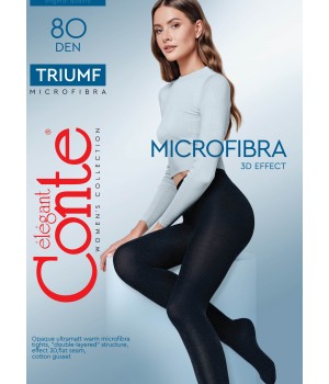 Колготки жін. TRIUMF 80, р.3, Nero