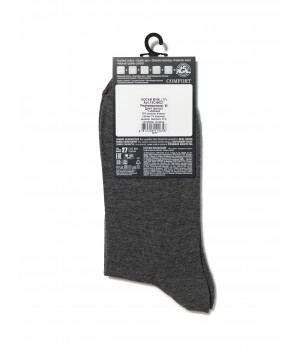 Шкарпетки чол. COMFORT (кашемір) 15С-66СП, р.25, 000 чорний