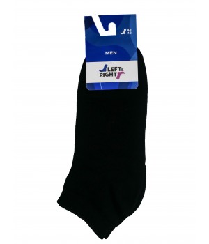 Шкарпетки чол. Л&П 221 (короткі), р.44-45, 02 чорний
