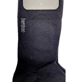 Шкарпетки чоловічі (короткі бамбук) 028 41-43 005 чорний