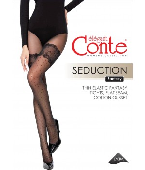 Колготки жін. CE FANTASY SEDUCTION, р.2, Nero