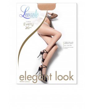 Класичні жіночі колготки жін. LEV EVERY 20 L0141K, р.5, daino