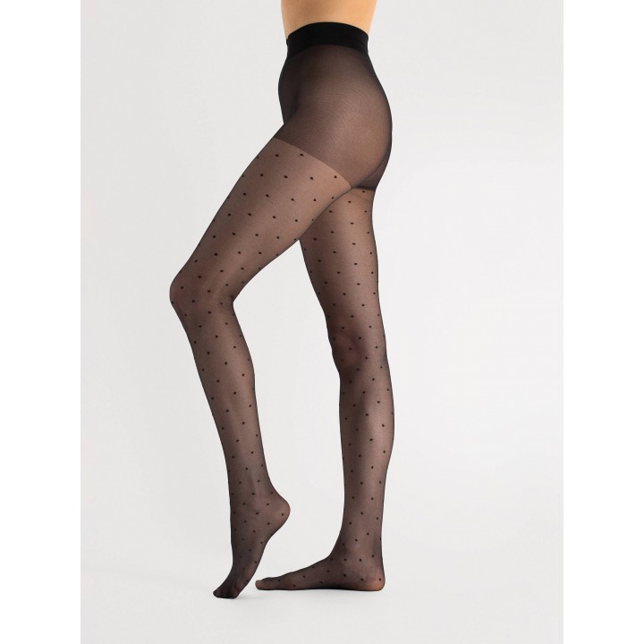 Жіночі колготи в горох Fiore Kim 5