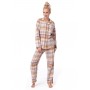 Піжама жіноча фланелева Key lns-448 S