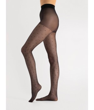 Жіночі колготи в горох Fiore Kim 3