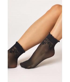 Жіночі шкарпетки з візерунком gabriella bea 20 den one size