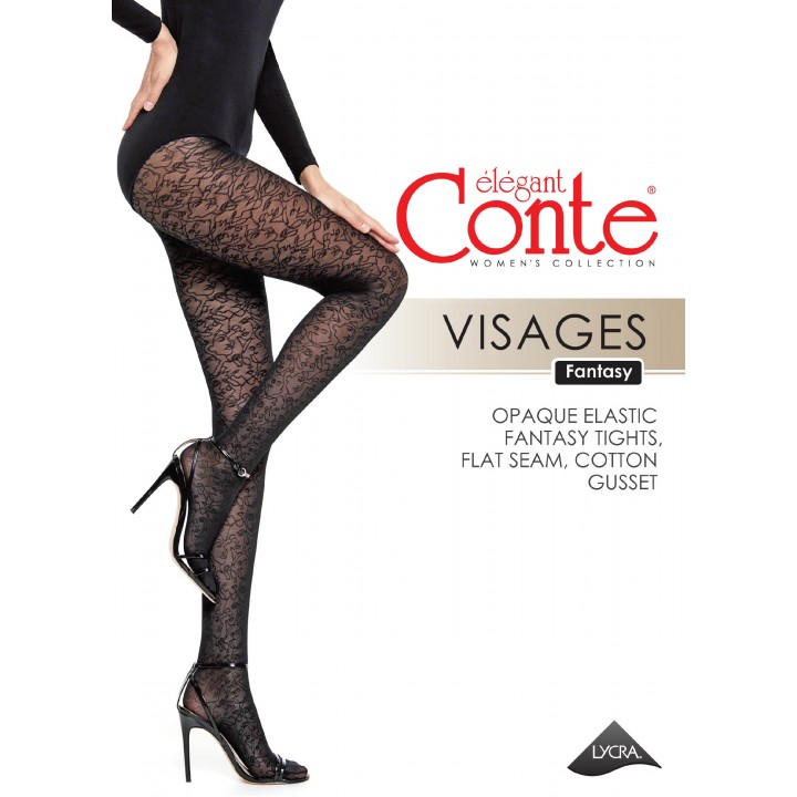 Колготки жін. CE FANTASY VISAGES, р.2, Nero