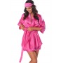 Пеньюар anais Magenta short robe Малиновый XXL/XXXL