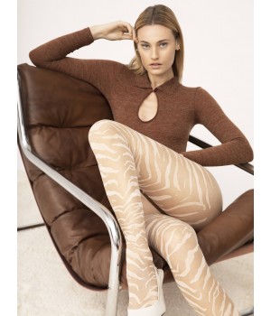 Жіночі колготки з узором Fiore tigris 3