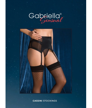Жіночі панчохи під пояс gabriella cassini 20 den 1/2