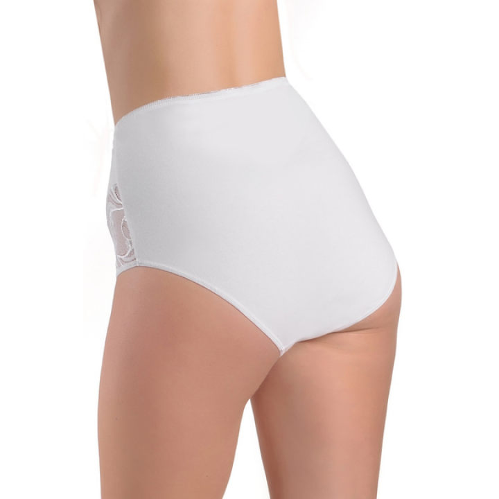 Сліпи жіночі труси , максі ORO 2252 Giulia bianco XXL