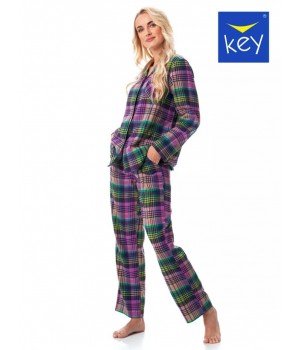 Піжама жіноча фланелева Key LNS-409