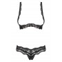 Комплект obsessive Luvae set otwarty L/XL