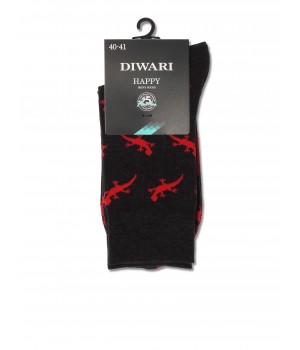 Шкарпетки чол. DW HAPPY 20С-37СП, р.27, 135 чорний