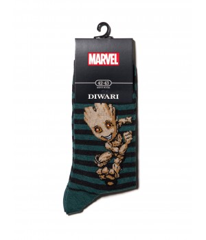Шкарпетки чол. DW MARVEL 17С-140СПМ, р.25, 082 темно-бірюзовий