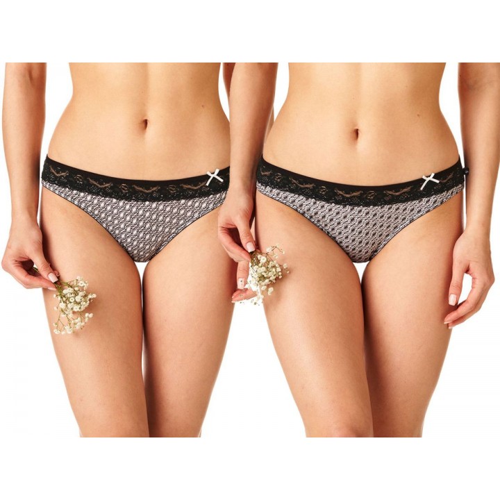 Сліпи жіночі трусики key (2 шт.) LPR 646 M