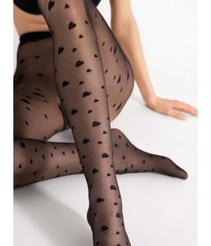 Жіночі колготки з узором Fiore love shower 2