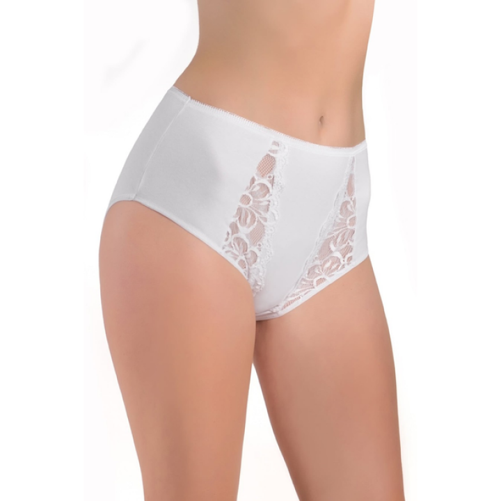 Шорти жіночі труси бріфи, сліпи ORO 2239 Evelina bianco XL