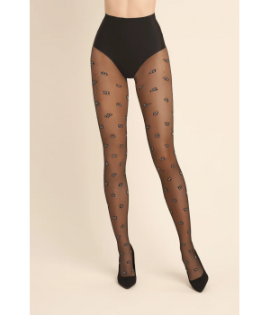Жіночі колготки з візерунком gabriella zodiac color 20 den 4