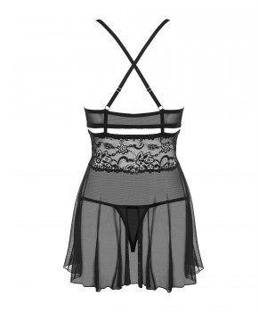 Комплект obsessive 838-BAB-1 babydoll XXL
