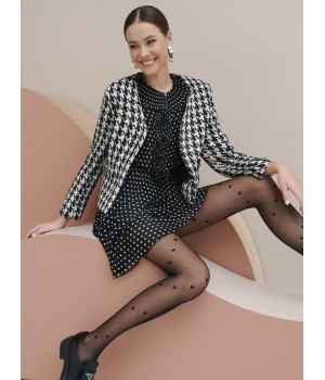 Колготки жін. CE FANTASY LOVE STORY, р.4, Nero