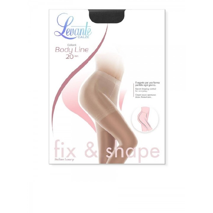 Корекційні жіночі колготки жін. LEV BODY LINE 20 L0153K, р.4, naturel