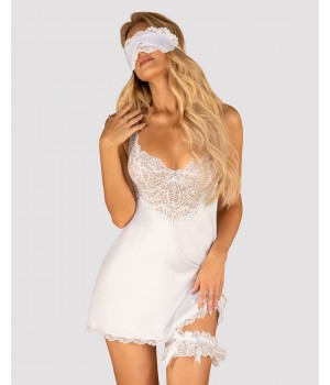 Пов'язка на очі Obsessive Amor Blanco one size