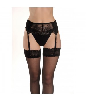 Пояс для панчох Жіночий панчіх ORO CNT-407 nero L/XL