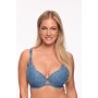 Бюстгальтер push up GAIA ABIGAIL 1226 NIEBIESKI 75A