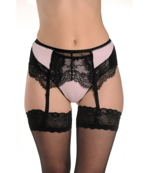 Пояс для панчох Жіночий панчіх ORO CNT-408 nero 2XL