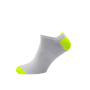 Шкарпетки чоловічі MS M0209S (ультракороткі), р.42-43, 00 білий-салатовий