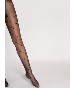 Жіночі колготки з узором Fiore poker 2