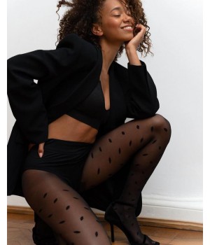 Жіночі колготки з узором Fiore sandy 3