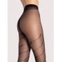 Жіночі колготки з узором Fiore black swan 3