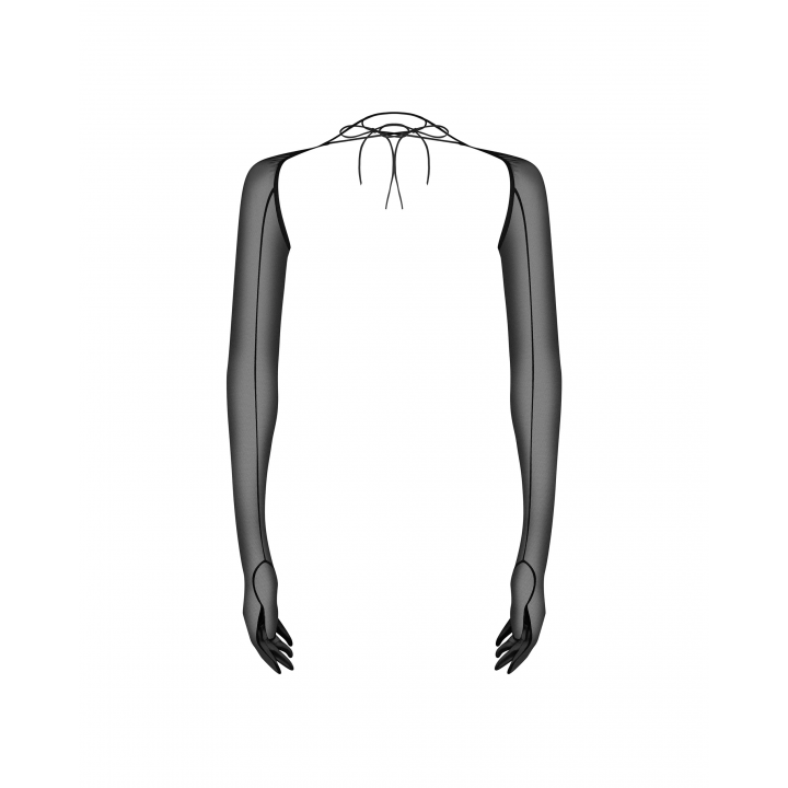 Еротичні рукавиці Obsessive Euphori rekawiczki black S/M/L