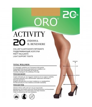Колготки жіночі ORO ACTIVITY 20 DEN natural 3