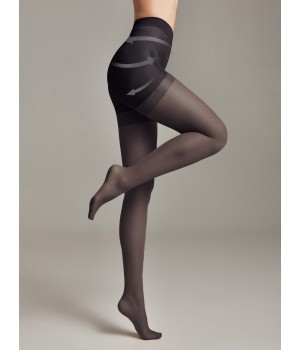 Корекційні жіночі колготки жін. X-PRESS 40, р.5, Nero