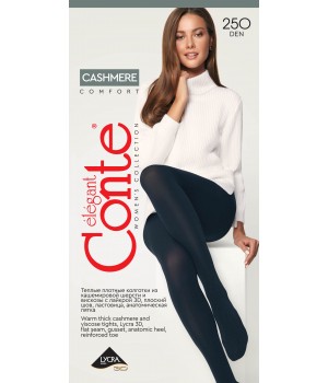 Колготки жін. віскозні CASHMERE 250, р.4, Mocca