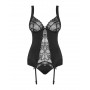 Комплект obsessive Heartina corset L/XL
