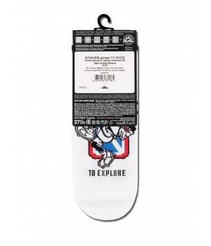 Шкарпетки чол. DISNEY (ультракороткі) 17С-167СПМ, р.27, 370 білий