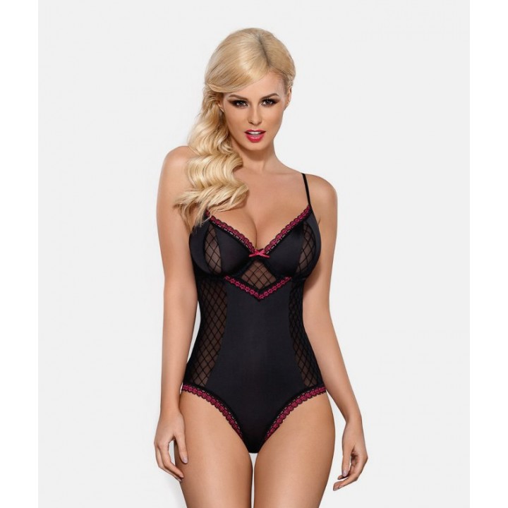 Боді obsessive 819-TED-1 teddy S/M