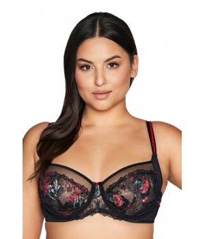 Бюстгальтер з м'якою чашкою AVA 2122 BLACK MAXI SSS 80K