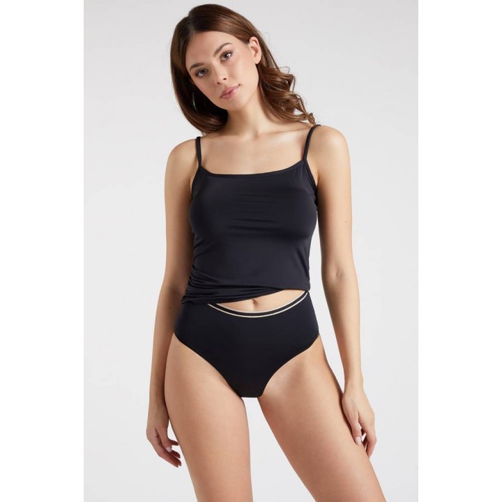 Сліпи жіночі безшовні трусики julimex duo maxi M