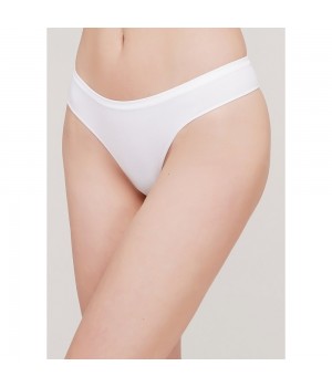 Стрінги жіночі безшовні труси ORO 4403 Avrora bianco S/M