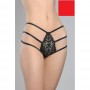 Трусики жіночі труси стрінги, G-стрінги ORO STR-508 rosso S/M