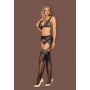 Комплект obsessive Firella 3-pcs set black L/XL