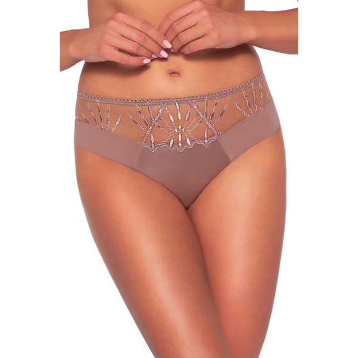 Сліпи труси жіночі AVA 2034 COFFEE ROSE 2XL